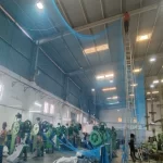 Bird Control services by Industrial bird net installation