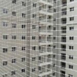 White transparent bid net made of Nylon