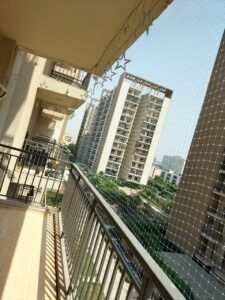 residential bird net balcony