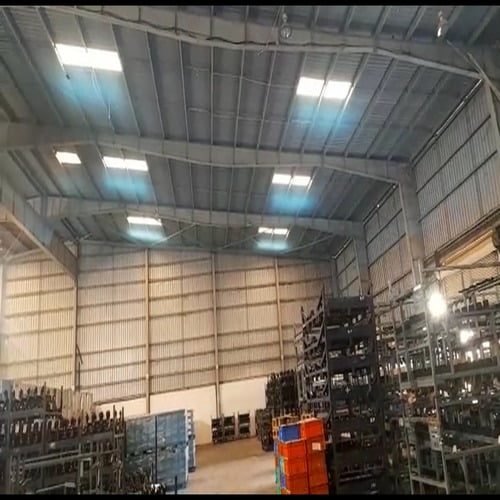 Industrial pigeon net installation in Dharuhera Rewari