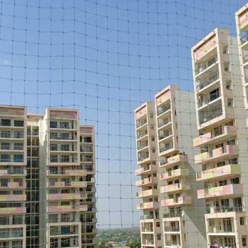 transparent balcony safety anti bird netting